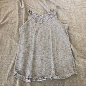 Promod Black & White Striped Tank Top